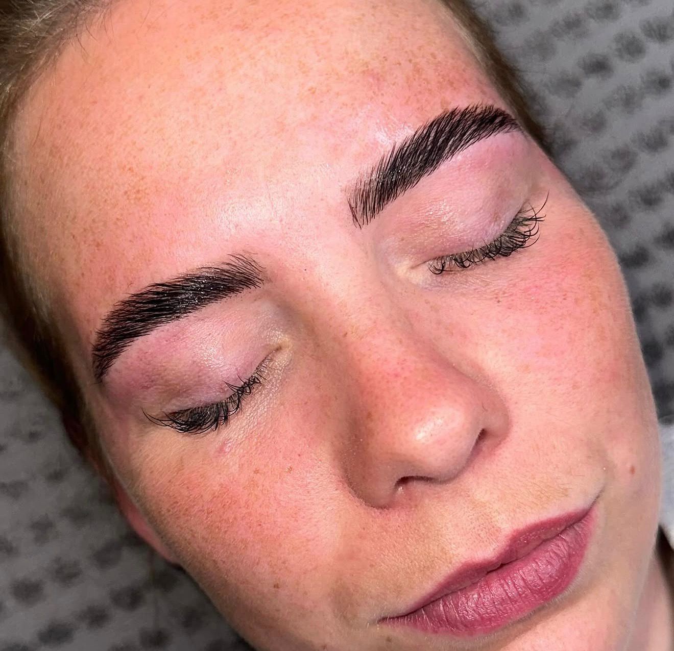 Brow tint by Alice Clarke